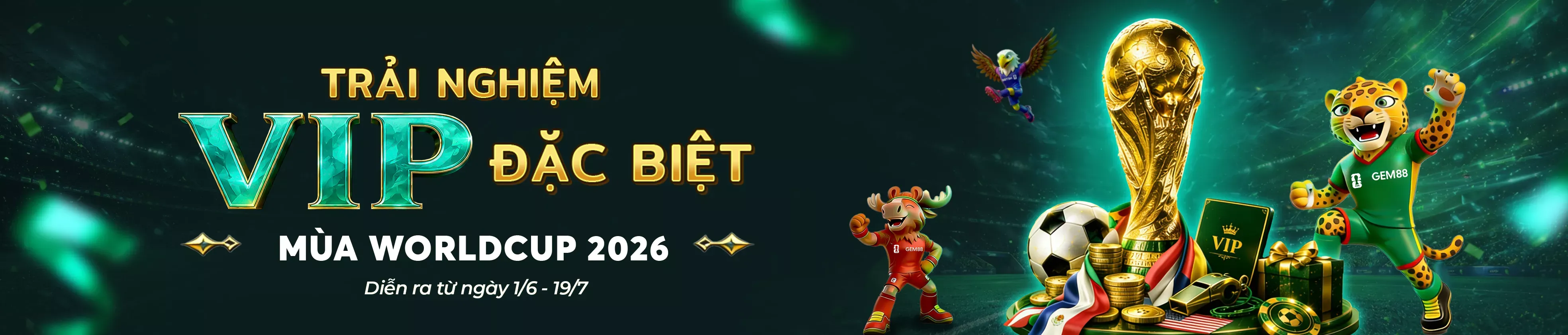 Tranh tài World Cup cùng Gem88